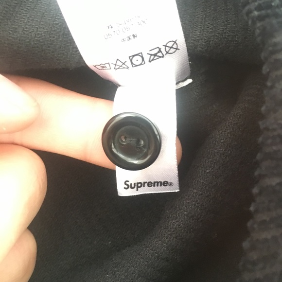 Supreme corduroy baseball jersey black - Picture 7 of 7